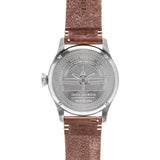 Jack Mason Aviator Black 3-Hand Stainless Steel Watch | Brown Leather JM-A101-002