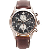 Jack Mason Aviator JM-A102-108 Chronograph Watch | Brown Leather JM-A102-108