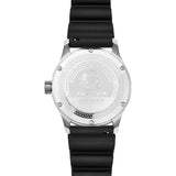 Jack Mason Black Diver Stainless Steel 3-Hand Watch 42mm | Black Rubber JM-D101-001