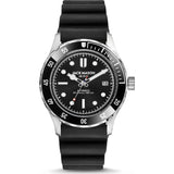 Jack Mason Black Diving Automatic Stainless Steel Watch | Black Rubber JM-D103-002