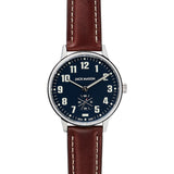 Jack Mason Navy Field Sub Second Stainless Steel Watch | Brown Leather JM-F401-002