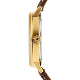 Jack Mason Field Watch 38mm | Black/Brown Suede JM-F401-023