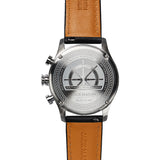 Jack Mason Black Nautical Chronograph Stainless Steel | Black Leather JM-N112-001