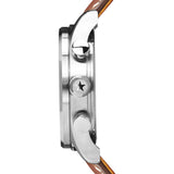 Jack Mason Nautical Chronograph Watch | Green/Tan Leather JM-N112-011