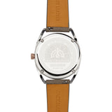 Jack Mason Mauve Deck 3 Hand Two Tone Watch | Gray Leather JM-N501-104