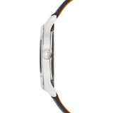 Jack Mason Powder Blue Slim Stainless Steel 2-Hand Watch 38mm | Black Leather JM-S401-002