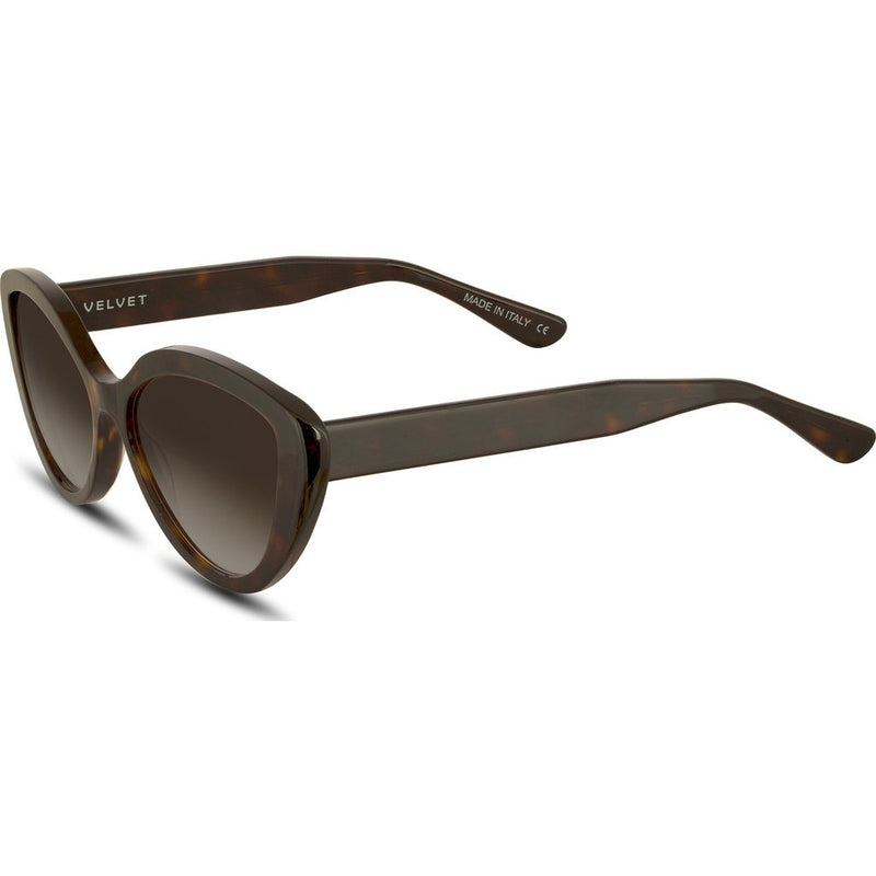 Velvet Eyewear Joie Dark Tortoise Sunglasses | Brown Fade V005TT01