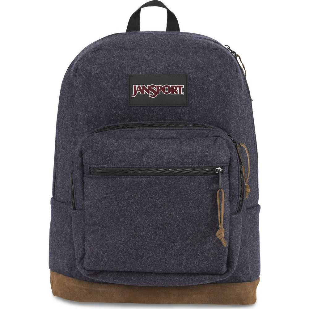 jansport right pack digital edition Jansport Right Pack Digital Edition Backpack Navy Blue Felt T58T0BT –  Sportique