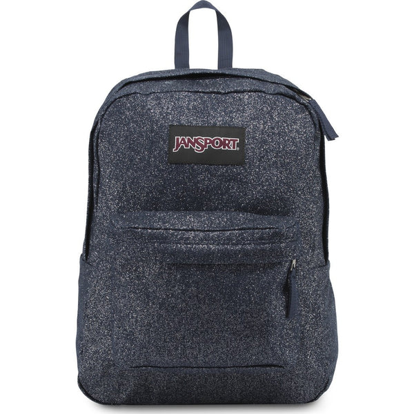 holographic backpack jansport Jansport Super FX Backpack Silver Sparkle Twill TVP80LP – Sportique