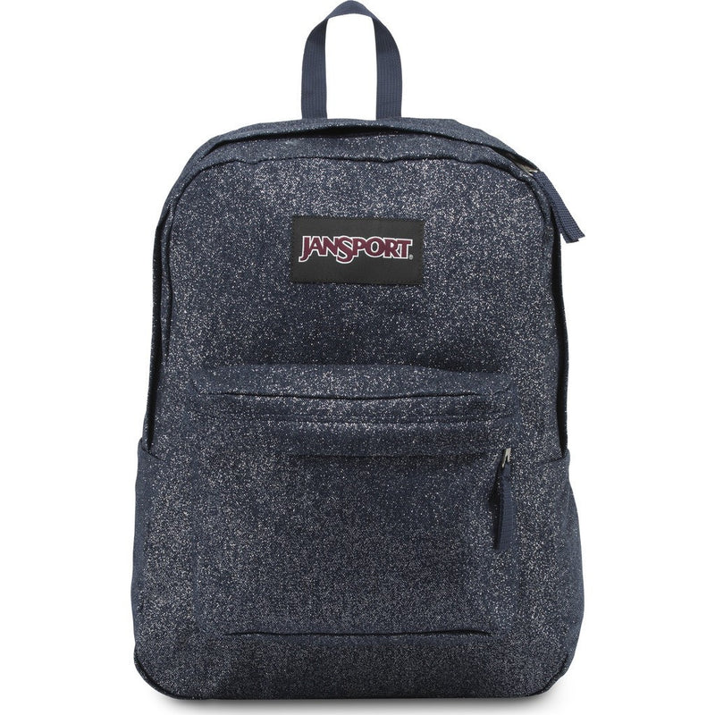 coral sparkle jansport backpack Jansport Super FX Backpack Silver Sparkle Twill TVP80LP – Sportique