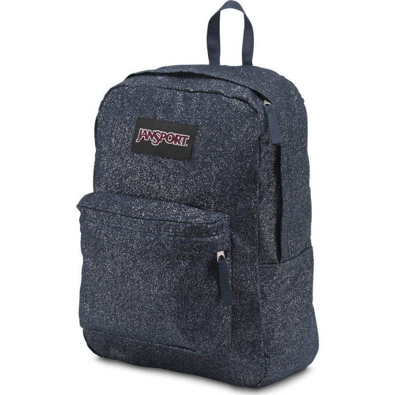 Jansport Super FX Backpack Silver Sparkle Twill TVP80LP – Sportique