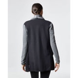MICHI Dusk Wrap Jacket | Grey/Black