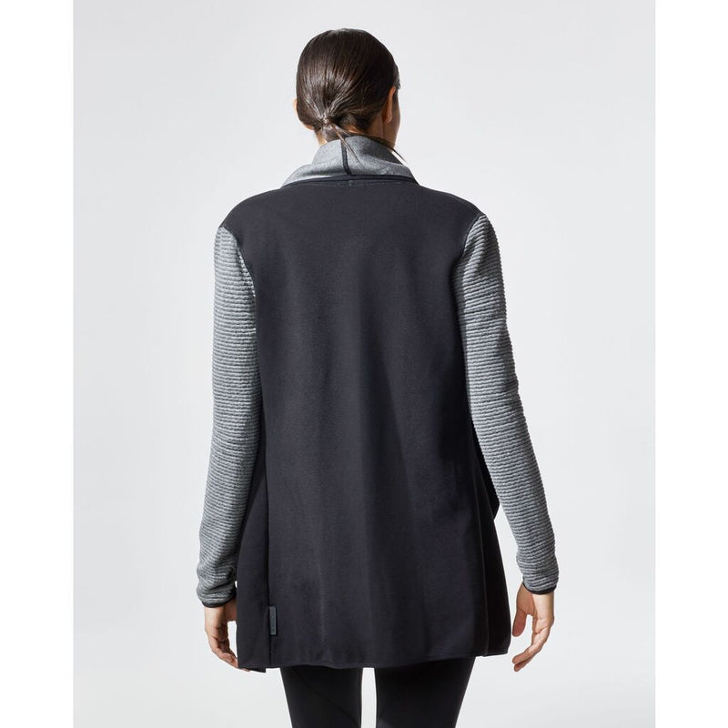 MICHI Dusk Wrap Jacket | Grey/Black