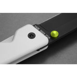 James Knives The Chapter Knife | Bone/Black Straight