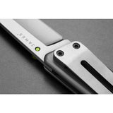 The James Brand Chapter Folding Knife | Titanium/Stainless Tanto