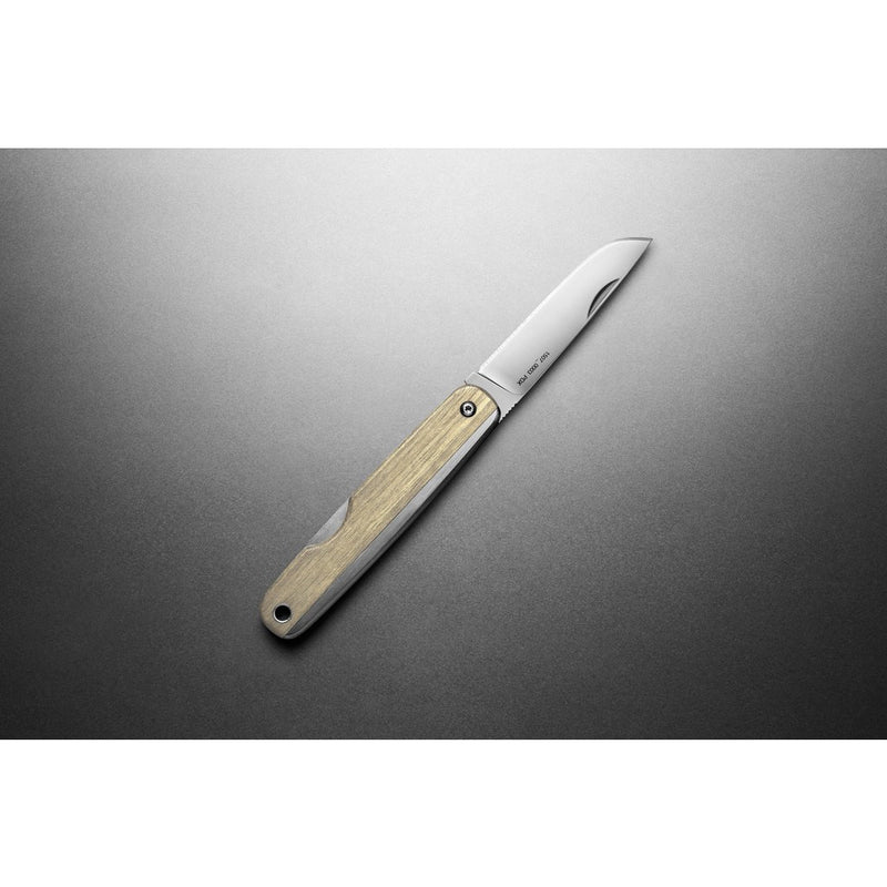 The James Brand The County Knife | White Oak/Stainless