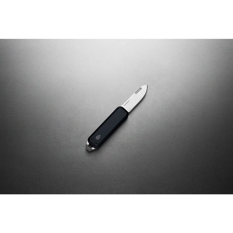 The James Brand Elko Folding Knife | Black/Stainless Straight