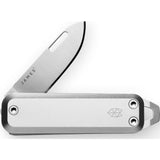 The James Brand Elko Folding Knife | Titanium/Stainless Straight