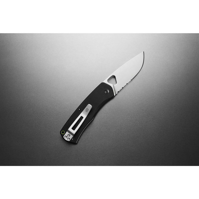 The James Brand Folsom Folding Knfe | Black/Stainless Serrated