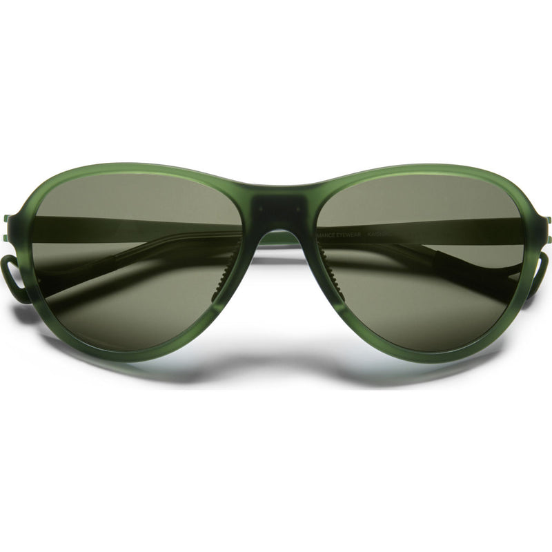 District Vision Explorer Kaishiro Green Sunglasses | District Sky G15