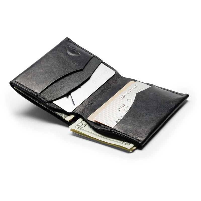 Ezra Arthur No. 4 Wallet | Jet Black CW411