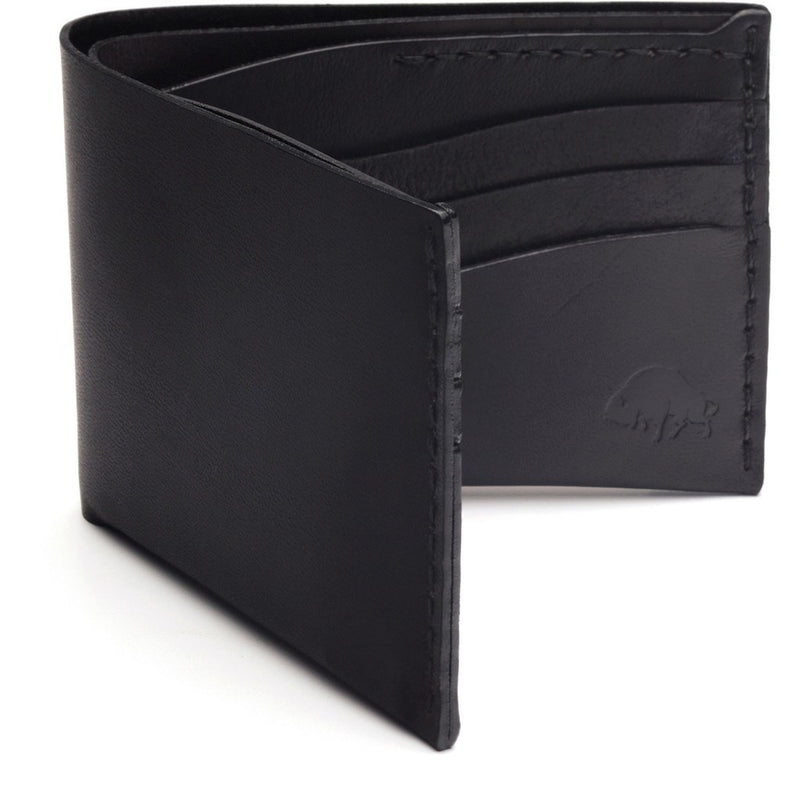 Ezra Arthur No. 8 Wallet | Jet Black CW811