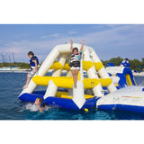 Aquaglide Inflatable Floating Jungle Jim | Yellow/White/Blue 58-5211107