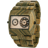 WeWood Jupiter Guaiaco Wood Watch | Army