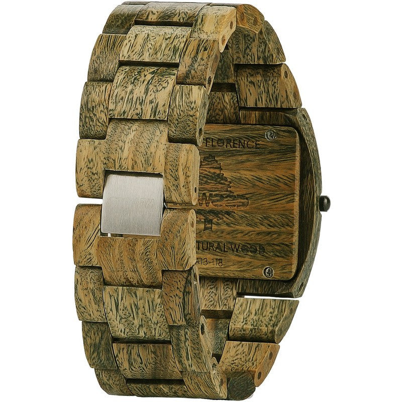 WeWood Jupiter Guaiaco Wood Watch | Army
