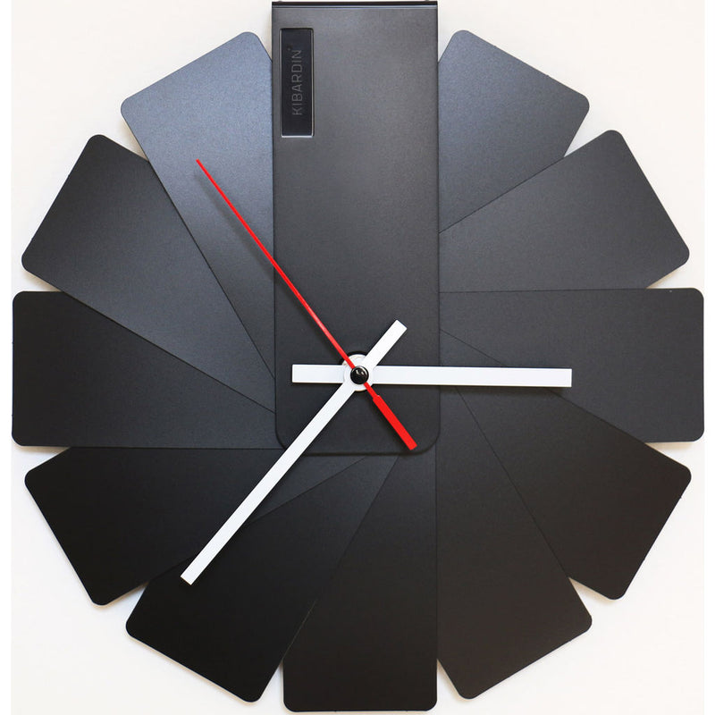 Kibardin Transformer Clock | Black/Black
