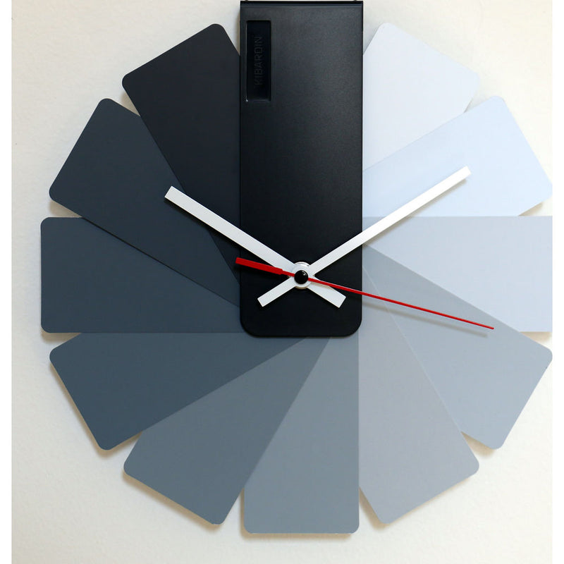 Kibardin Transformer Clock | Black/Monochrome