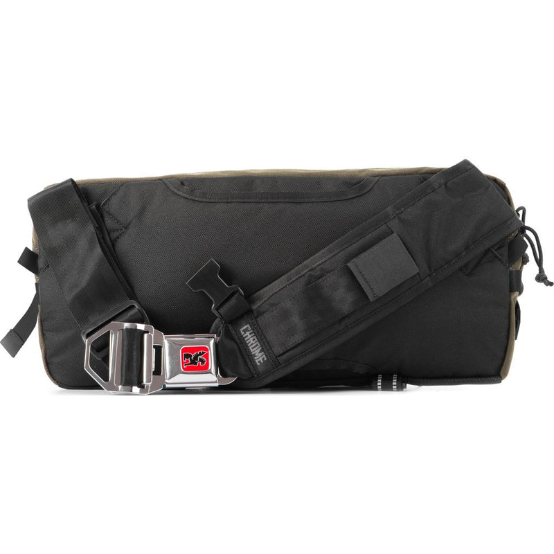 Chrome Kadet Nylon Messenger Bag | Brown/Black BG-196 MLBK