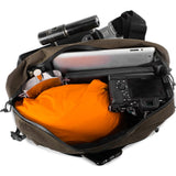 Chrome Kadet Nylon Messenger Bag | Brown/Black BG-196 MLBK