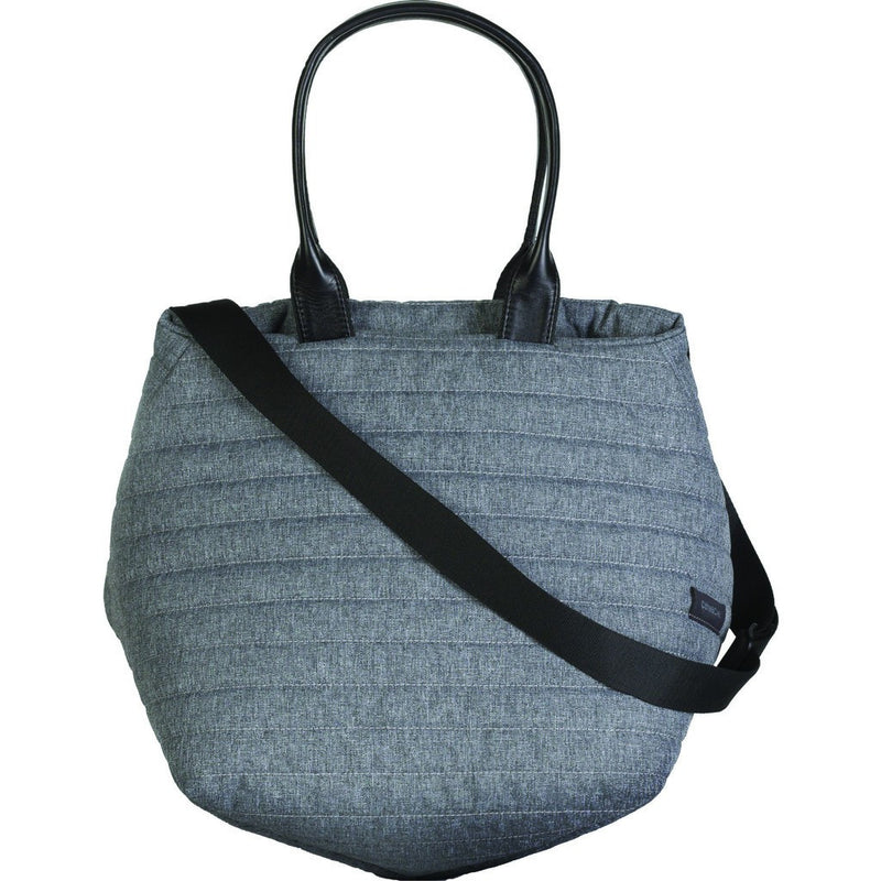Cote&Ciel Kalix Medium Quilted Eco Yarn Tote Bag | Cloud Grey 28328