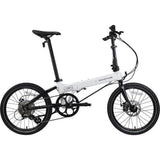 Dahon Launch D8 Foldable Bike | White/Black
