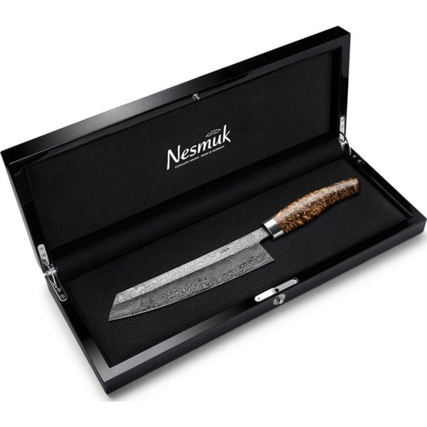 Nesmuk Exklusiv C100 Chef's Knife Karelian Birch Burl
