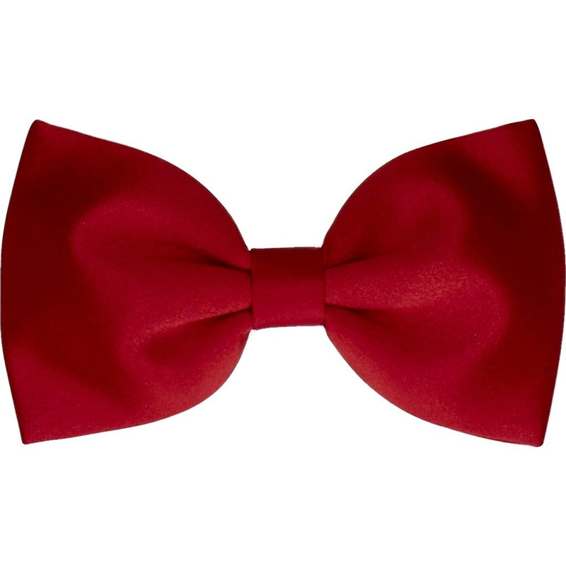 Mrs. Bow Tie Kids Satin in Vermillion Junior Bow Tie | Red