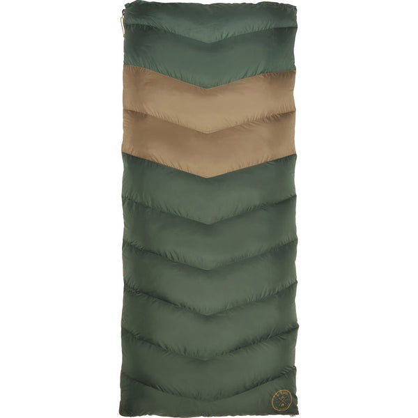 Kelty Galactic 30 Dridown Regular Sleeping Bag | Green/Brown