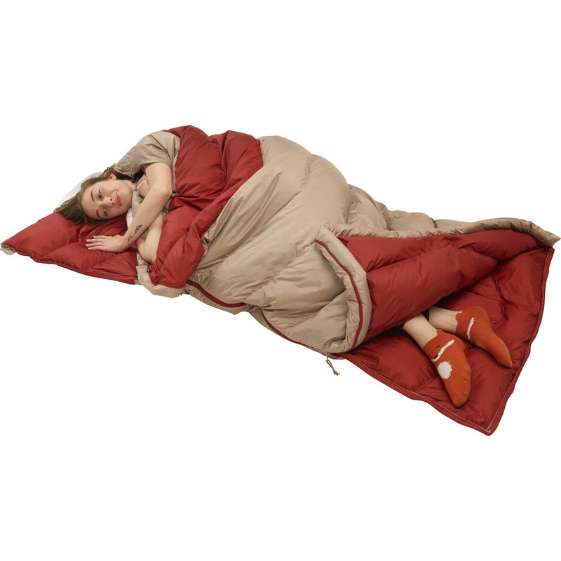 Kelty Galactic 30 Dridown Womens Regular Sleeping Bag | Red/Gold