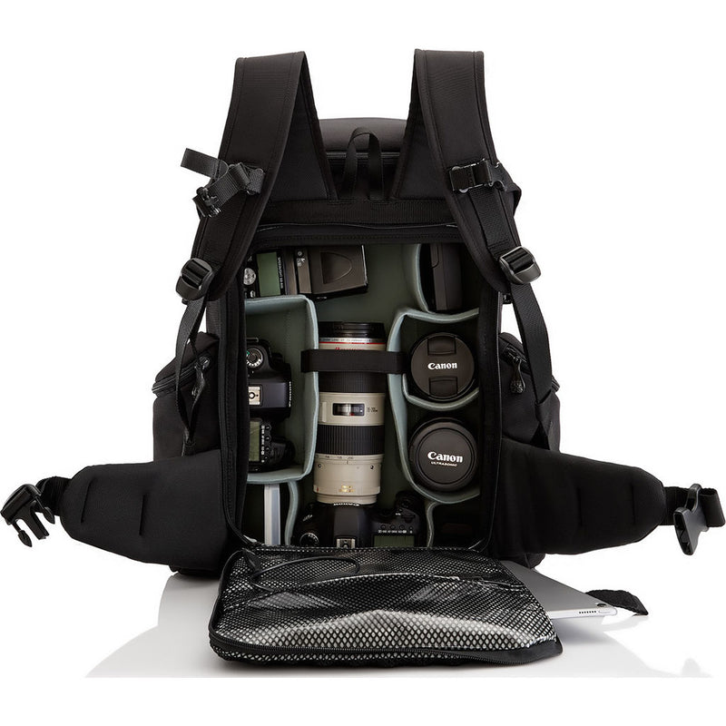 Crumpler Karachi Outpost Large Backpack in Black Sportique