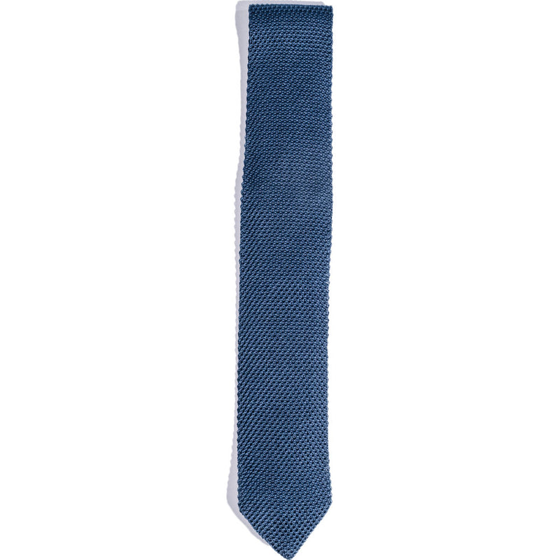 Hook & Albert Knit Tie | Blue