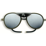Izipizi Glacier Plus Sunglasses | Khaki with Black Shields