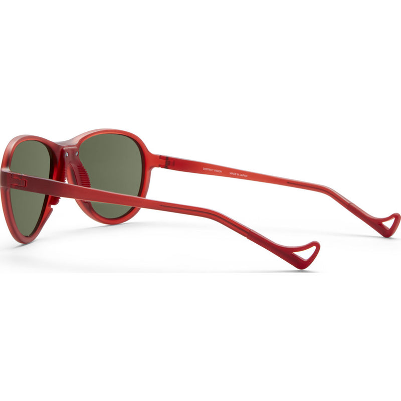 District Vision Explorer Kaishiro Red Sunglasses | District Sky G16