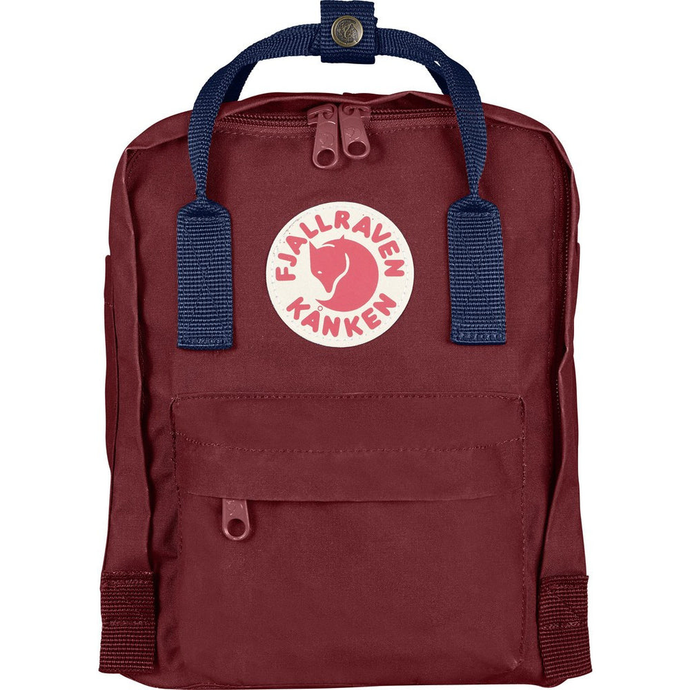 fjällräven sekk mini Fjällräven Kånken Mini Backpack Ox Red/Royal Blue – Sportique