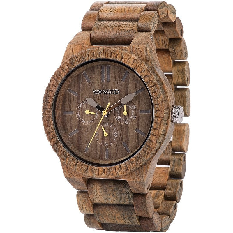 WeWood Men's Kappa Guaiaco Wood Watch | Brown