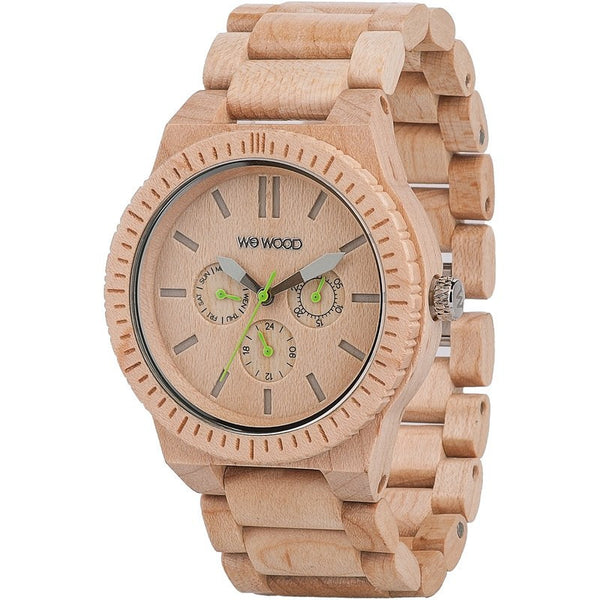 WeWood Kappa Scratch Proof Wood Watch | Beige
