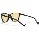 District Vision Keiichi Small Black Sunglasses | District Sports Yellow