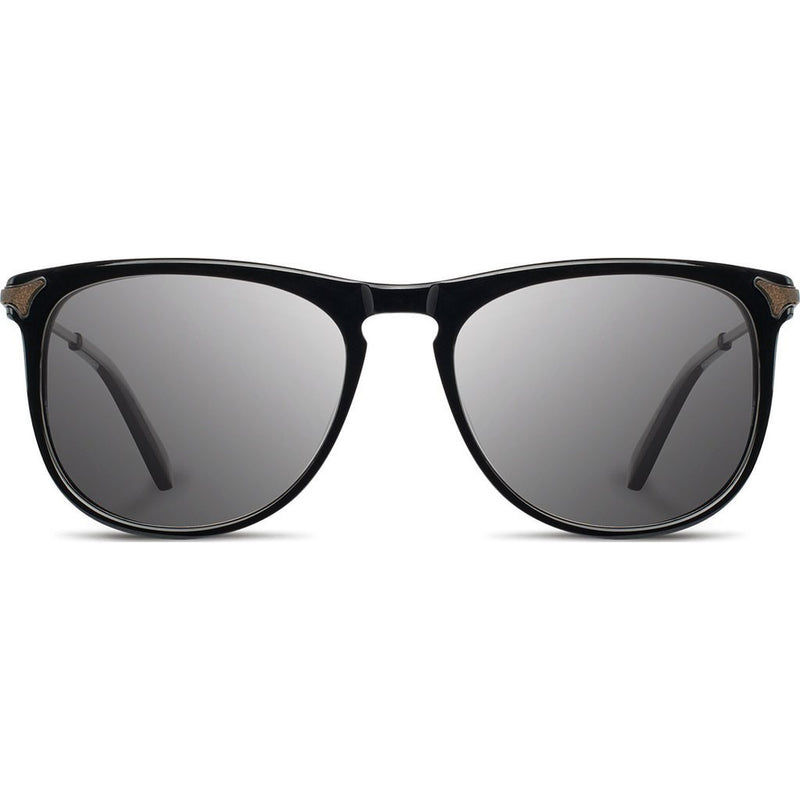 Shwood Keller Acetate Sunglasses | Black - Grey WAKBG