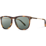 Shwood Keller Acetate Sunglasses | Matte Brindle - G15 Polarized WAKMB4FP