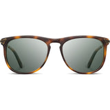 Shwood Keller Acetate Sunglasses | Matte Brindle - G15 WAKMB4F